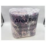 New large luxurious area rug (unsure on exact