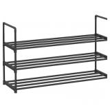 (New) SONGMICS Shoe Rack, 3 Tier Shoe Organizer,