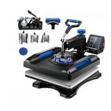 New VEVOR Heat Press Machine 15 x 15 Inch 8 in