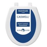 Mayfair Caswell Modern Slow Close Toilet Seat,