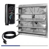 iLIVING 18" Wall Mounted Shutter Exhaust Fan,