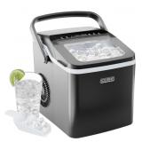 Iceman Dual-Size Ice Maker Countertop - Portable