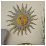 New Deco 79 Metal Sun Home Wall Decor Indoor