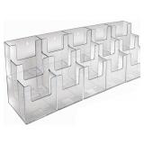 Azar Displays 252819 Three-Tier 15-Pocket Trifold