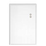 New U Brands Farmhouse Dry Erase Board with White