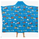 New set of 4 small throws and New bath time Towel