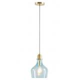 Hampton Hill Auburn Pandent with Gold and Blue