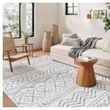 Boho 8x10 Rugs for Living Room - Washable