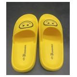 New Size 6 No Boundaries Smiley Face Slip Ons