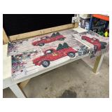 Merry Christmas floor rugs (good condition)