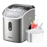 (New) Nugget Ice Maker Countertop, Silonn