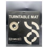 Hudson Hi-Fi Acrylic Turntable Mat Transparent LP