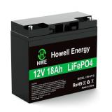 New 12V 18Ah Lithium Battery, 5000+ Cycles