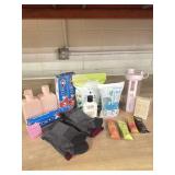 Variety lot of items including Merino Wool socks,