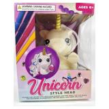 New unicorn style head with accessories