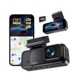 New Dash Cam 4K Front, Built-in WiFi GPS Dash