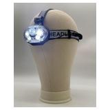 LED headlight with back facing light (charges