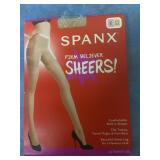 New size E, color S2 SPANXshape Mid-Thigh Sheers