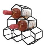 Godinger Wine Rack, 6 Wine Bottle Storage Holder,