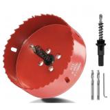 Luomorgo 100mm/4 Hole Saw, 1.4 inch Cutting Depth