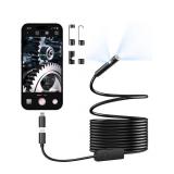 Dual-Lens] Endoscope Camera with Light, 1920P HD