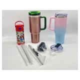 New Thermos and large water tumblers