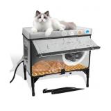New Outdoor Heated Cat House Weatherproof with