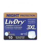 New LivDry Adult Incontinence Underwear,