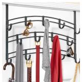 LYNK Professionalï¿½ Homeï¿½ Over Door Hooks Rack -