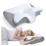 HOMCA Memory Foam Cervical Pillow, 2 in 1
