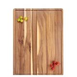 New Extra Large Acacia Wood Cutting Board, 24x18