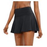New size S SANTINY Pleated Tennis Skirt for Women