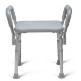 New Medline Backless Shower Chair with Arms - 350