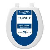 Mayfair Caswell Modern Slow Close Toilet Seat,