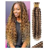 New KULYMUWIG Ombre Human Braiding Hair 16 Inch