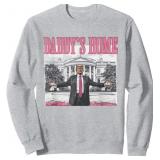 New size XL Trump Daddys Home White House 2024