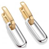New PAVOI 14K Gold Plated Convertible Paperclip