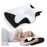 HOMCA Memory Foam Cervical Pillow, 2 in 1