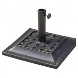 Outsunny 20 lbs Patio Market Umbrella Base Stand