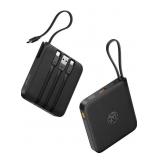 VRURC Portable Charger with Built-in Cable,