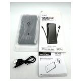 TG90 10000mAh power bank built in chargers