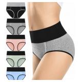 New size L Cotton High Waisted Womens Underwear