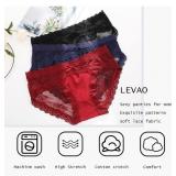New size XL 3-Pack LEVAO Women Lace Underwear