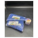 New Pet Lot - 2 Dog Cones - Pet Dental Finger