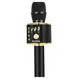 BONAOK Wireless Bluetooth Karaoke Microphone,