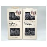 New (lot of two) Kitsch heatless curling sets