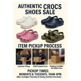 Auction pick-up dates and times