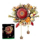 New Flowers Building Sets for Adults, 800 Pcs