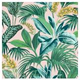 Tempaper Pink Botanical Havana Palm Removable