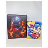New Trading Card Binder 9 Pocket, Pu Card Binder